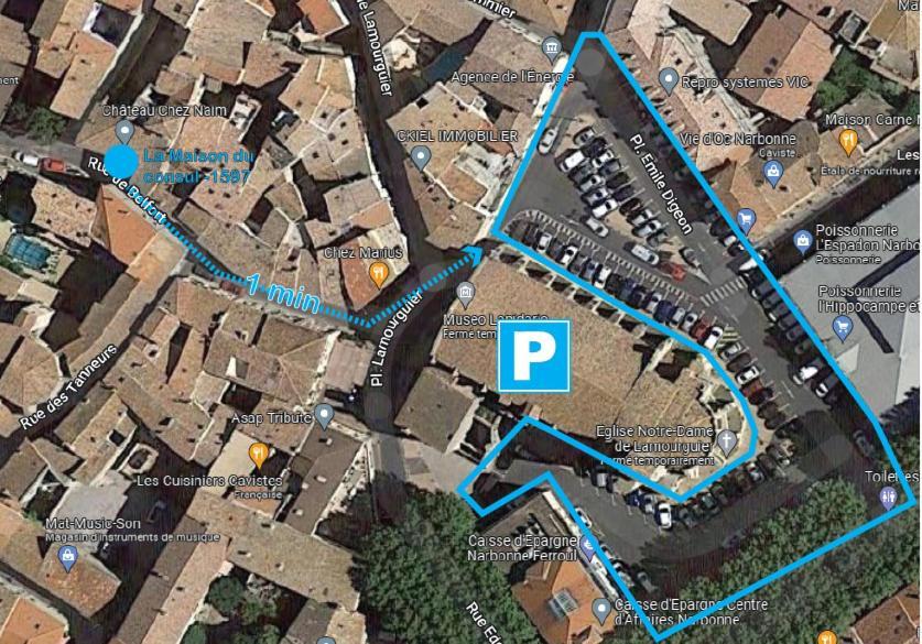 "Maison Du Consul" Avec Terrasse - Centre Historique Lägenhet Narbonne Exteriör bild